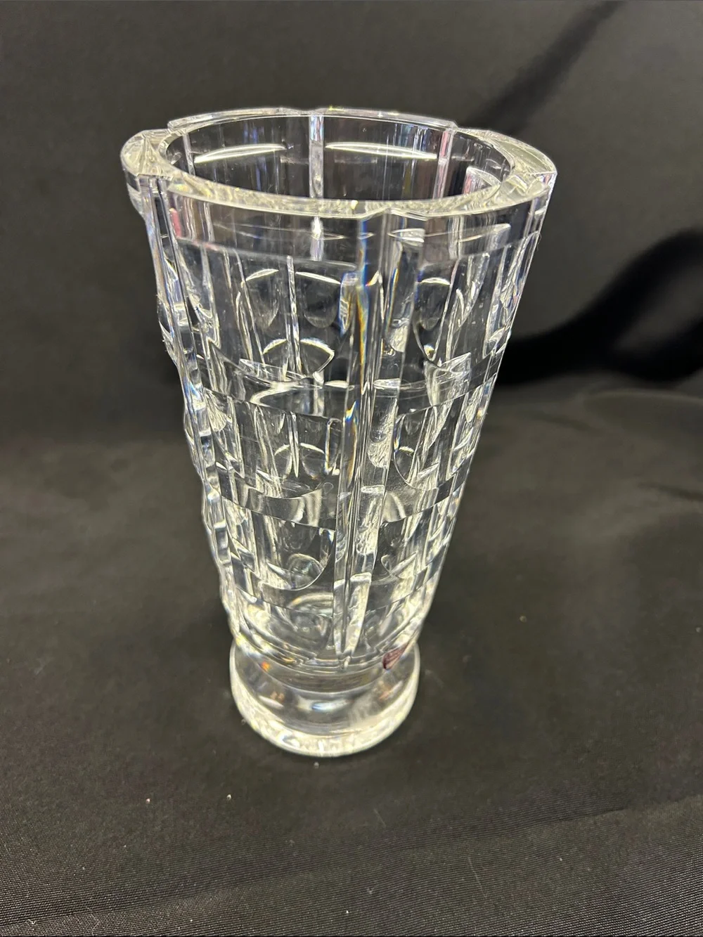 Orrefors Thousand Windows crystal vase